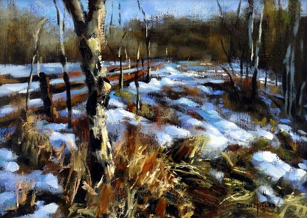 Birch Tree by Dean Miller